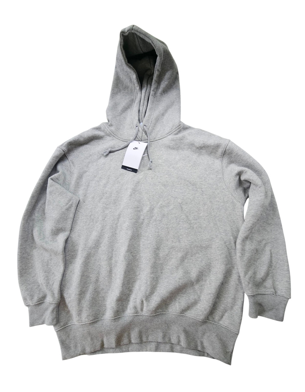 Nike Hoodie Women’s XS Gray Phoenix Fleece Oversized Center Swoosh Sweatshirt